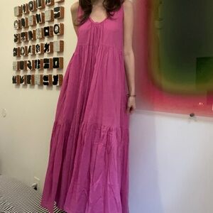 Matta Pink Maxi Dress